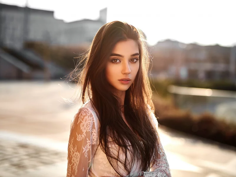 brunette, model, beauty