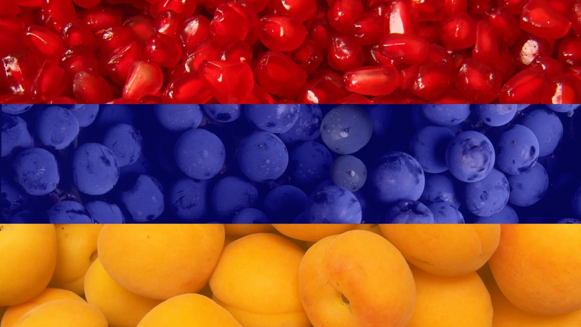 фрукты, флаг