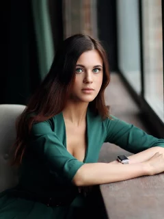 девушка, взгляд красивая