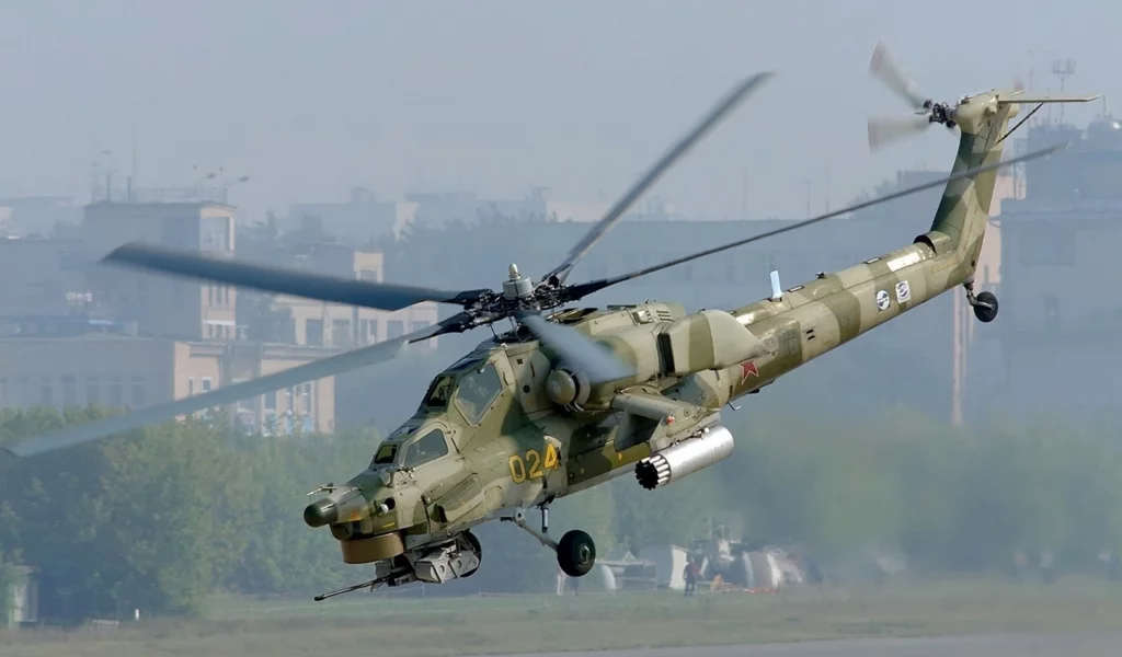 вертолёт, ми28н