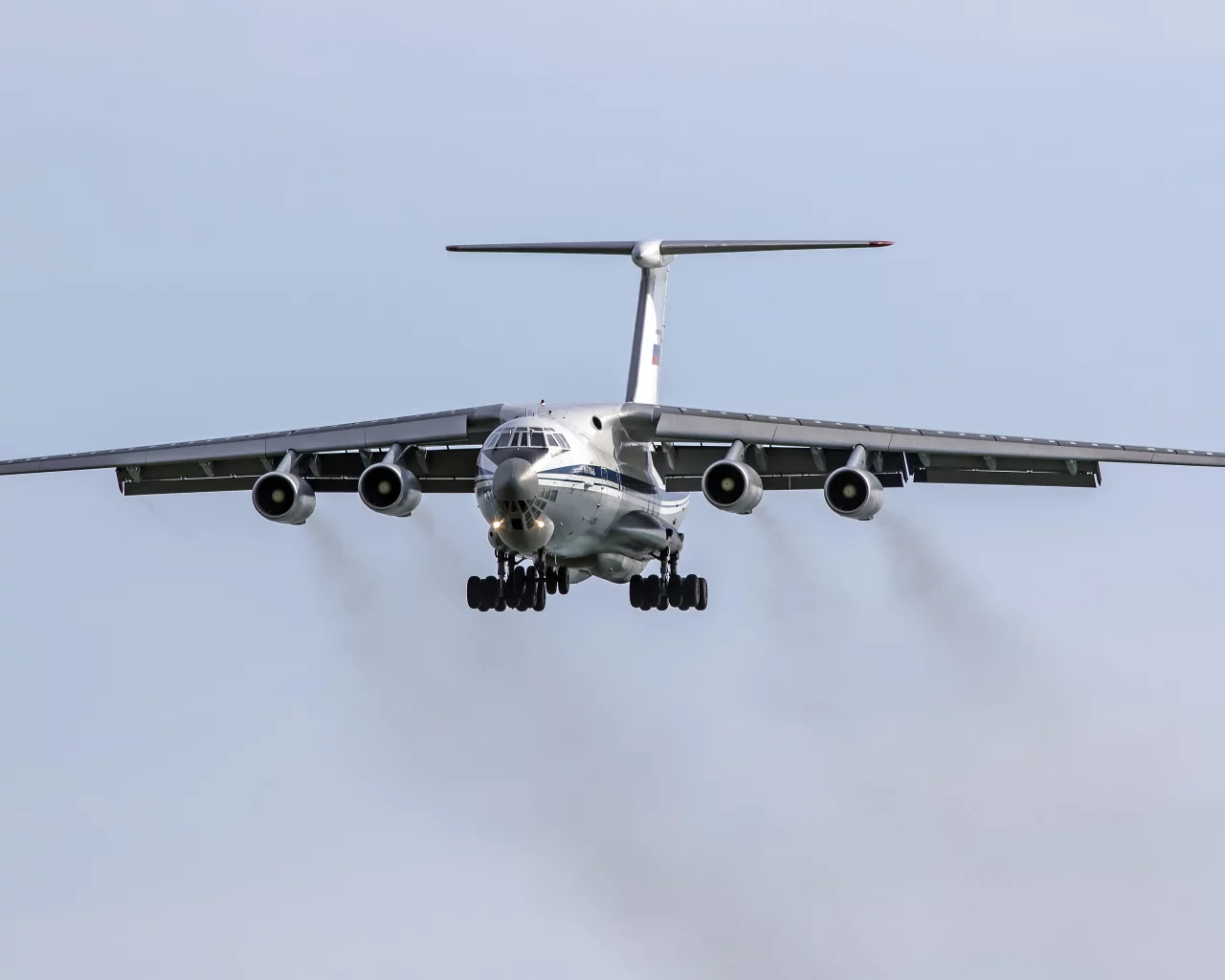 ил76, транспорт, самолёт