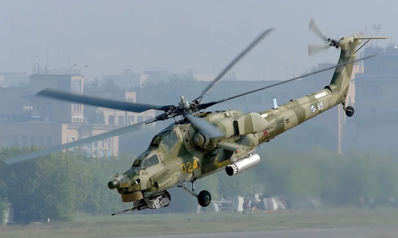вертолёт, ми28н