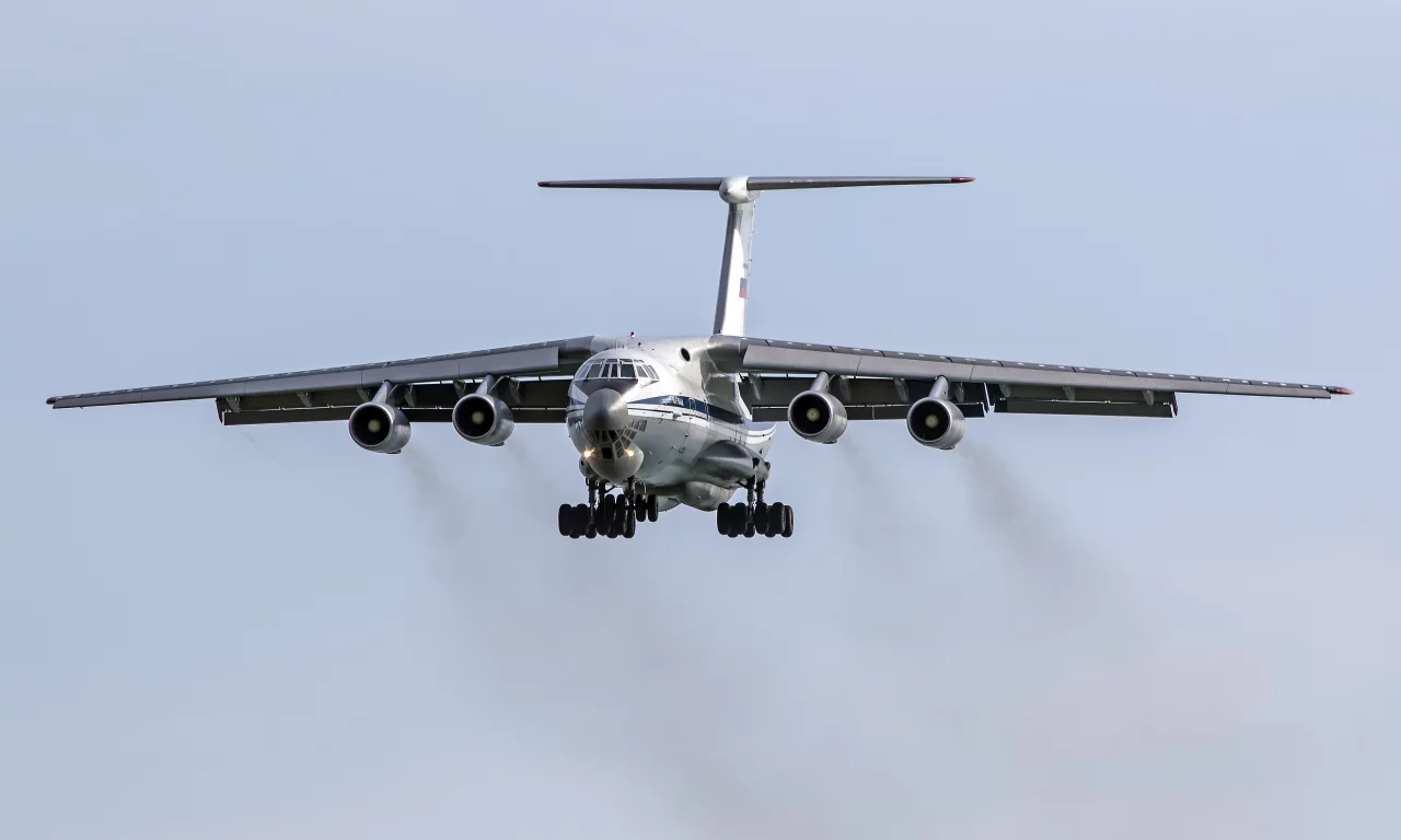 ил76, транспорт, самолёт