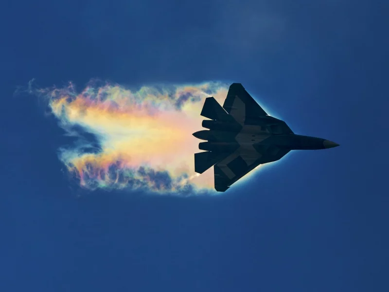 самолёт, истребитель, су57
