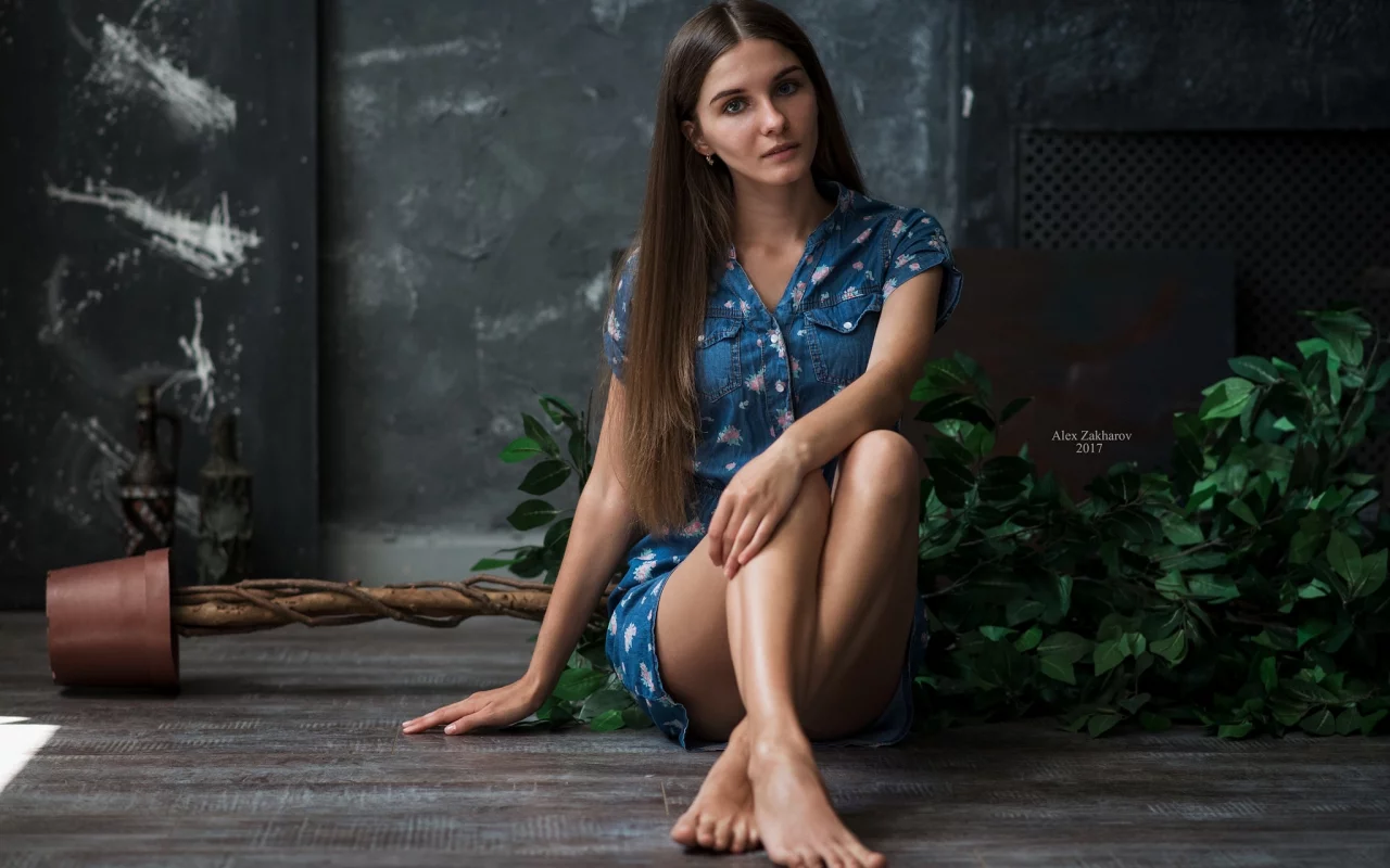 девушка, взгляд красивая