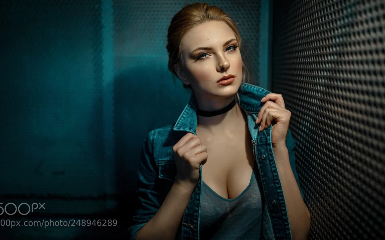 девушка, красивая