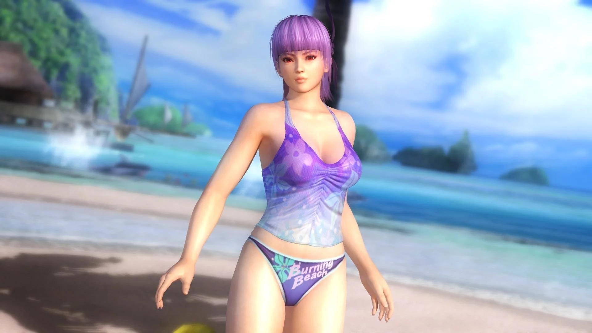 dead or alive, девушка, трусики, пляж