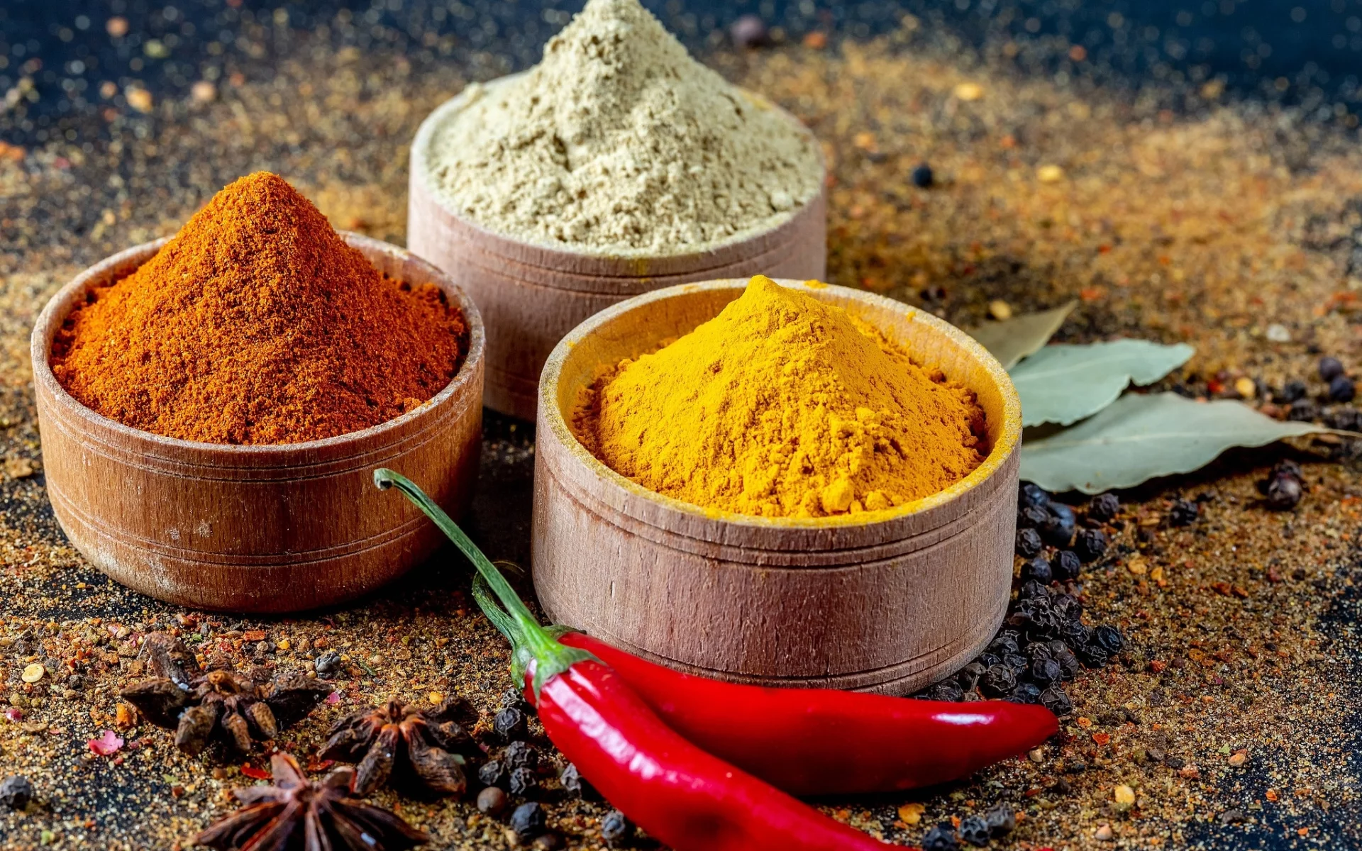 специи, порошок, перец острый