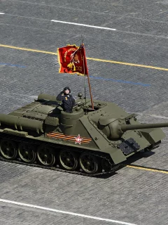 9 мая, парад, су100