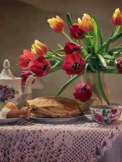 натюрморт, цветы
