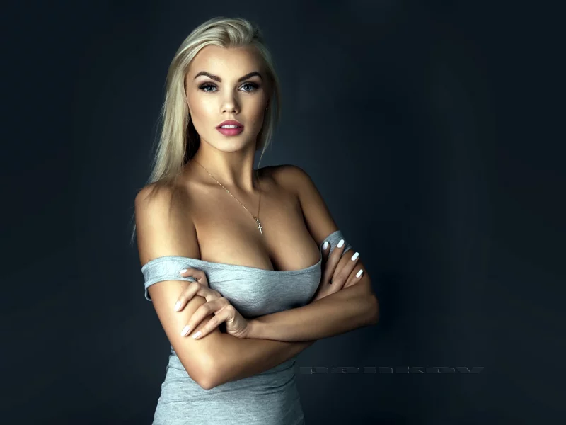 pretty, blonde, girl