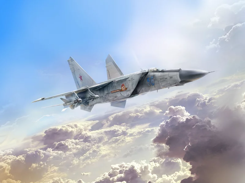 авиация, истребитель, перехватчик, миг25