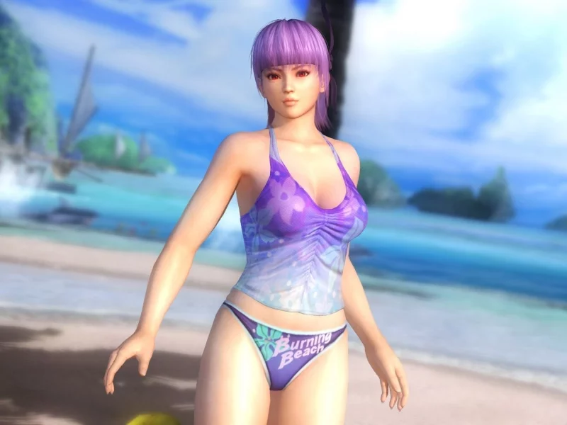 dead or alive, девушка, трусики, пляж