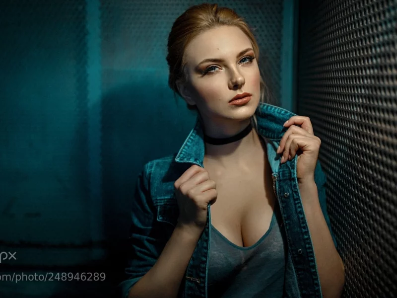 девушка, красивая