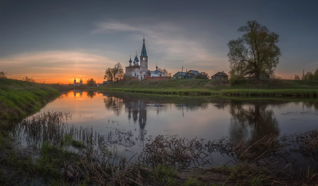 река, берега