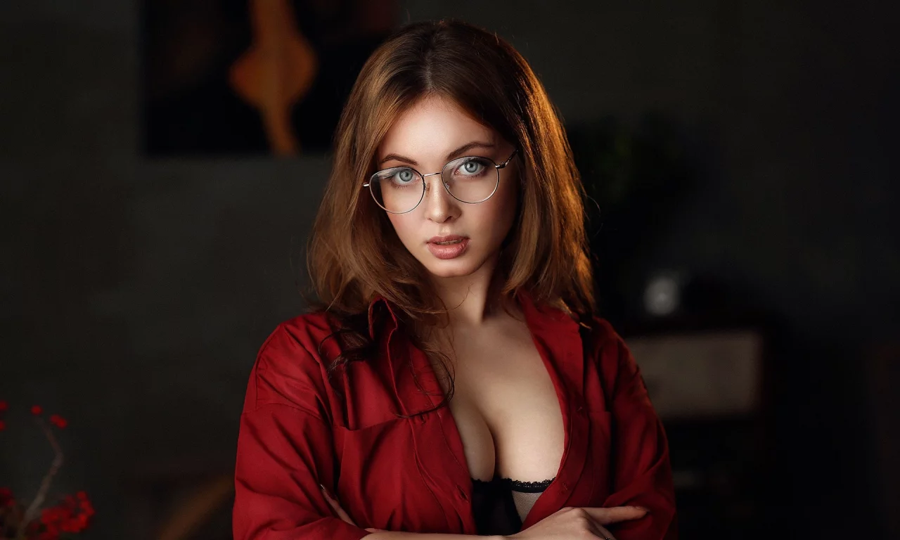 девушка, взгляд красивая