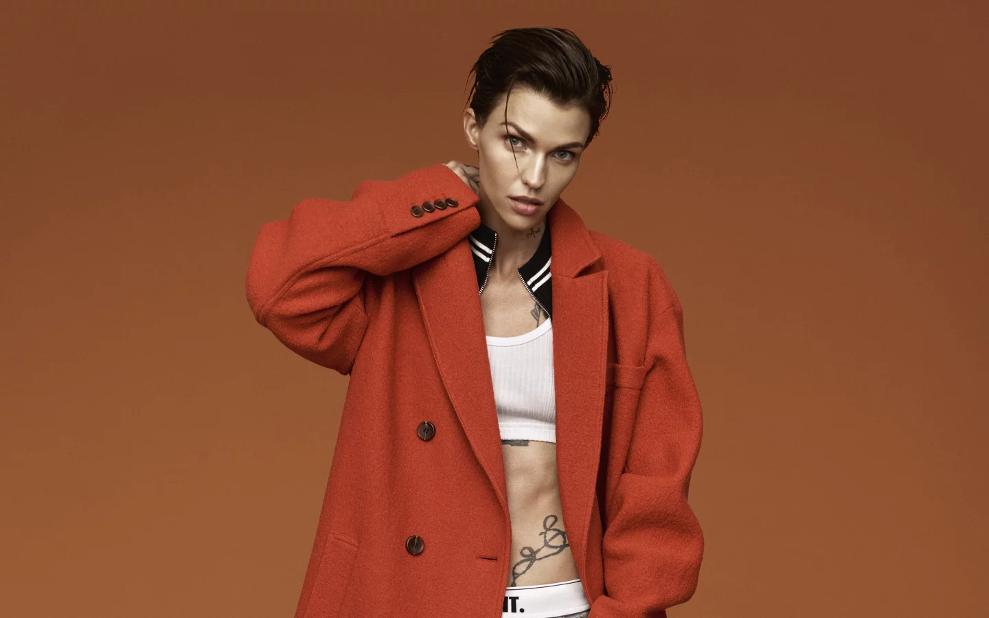 девушка, модель, ruby rose, пацанка
