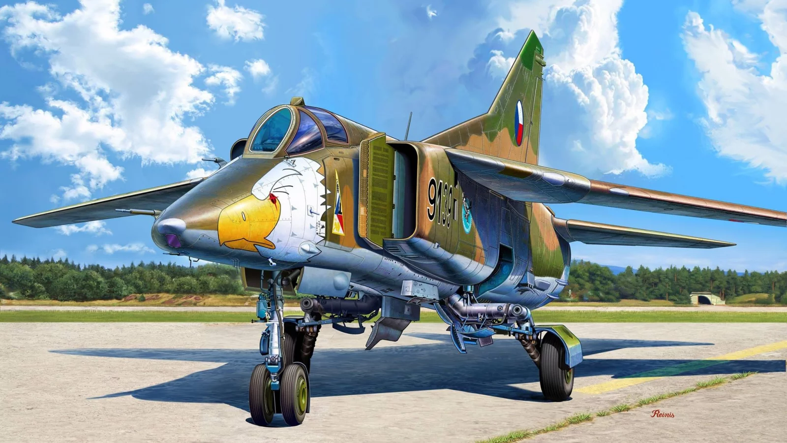 миг 23бн, самолёт