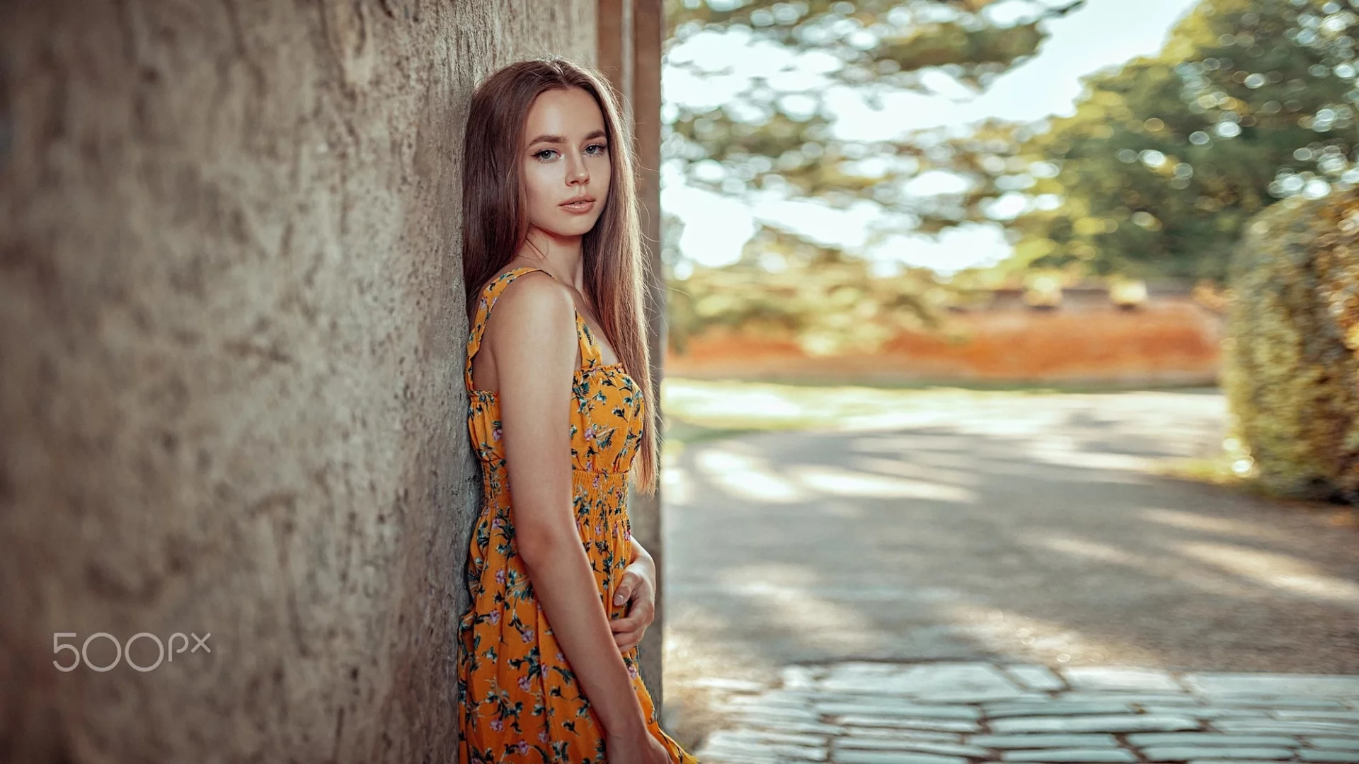 девушка, взгляд красивая
