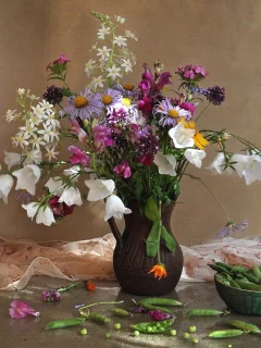 букет, композиция, фон