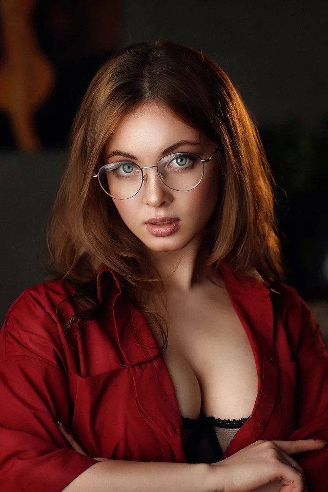девушка, взгляд красивая