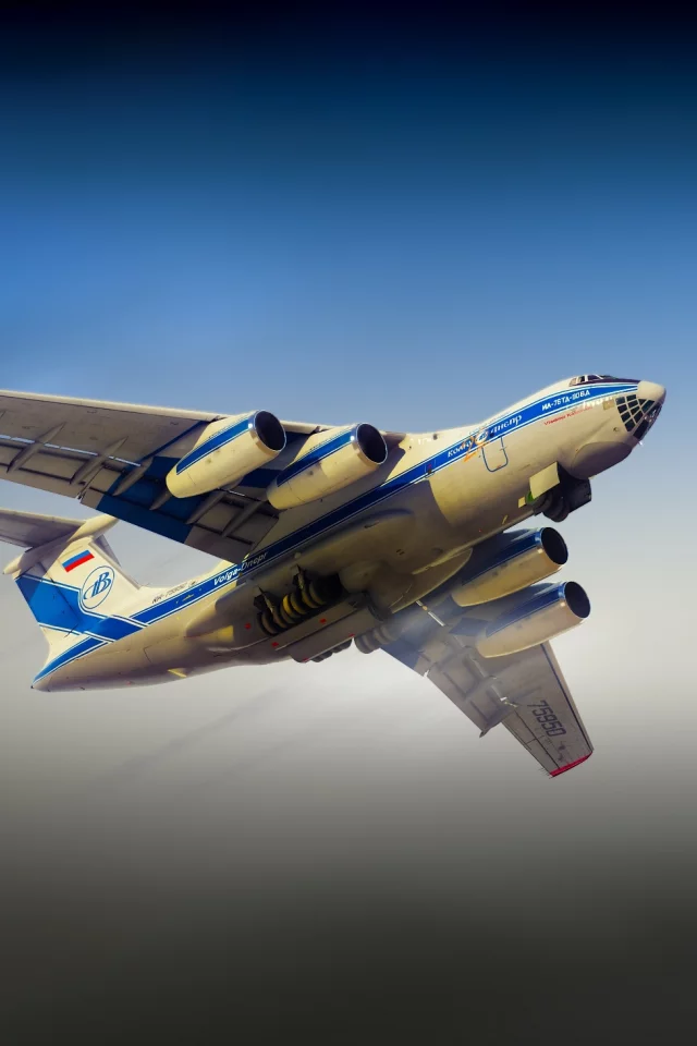 ил76, транспорт, самолёт