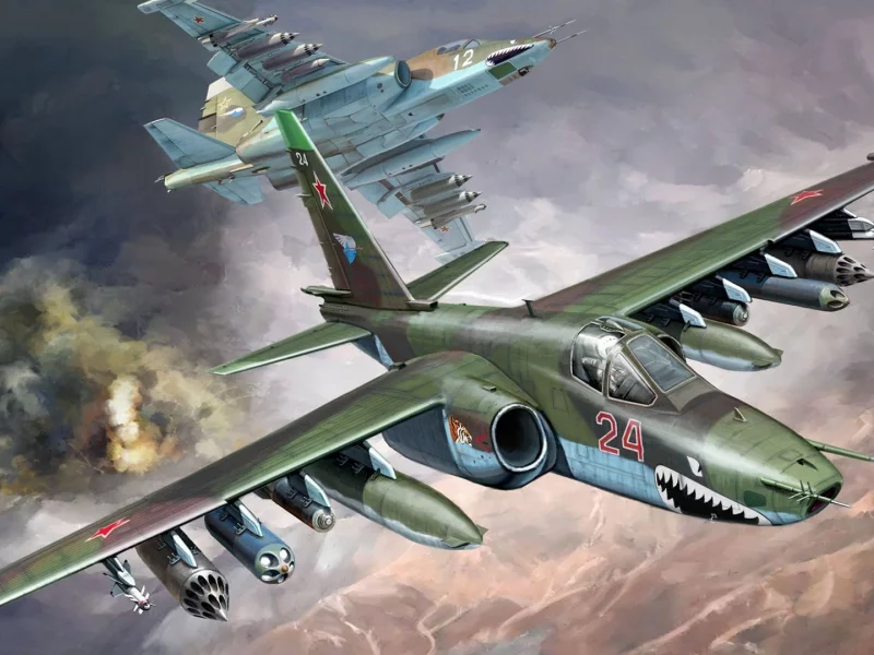 авиация, штурмовик, су 25