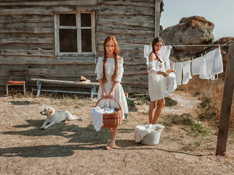 девушки, фигура, красивая