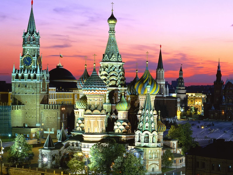 москва, ночь