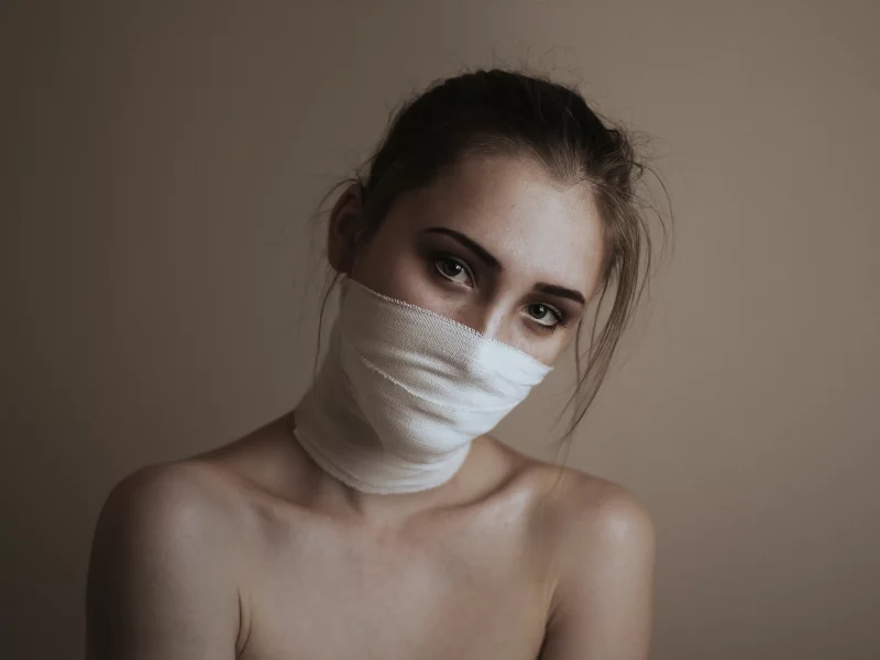 девушка, взгляд красивая