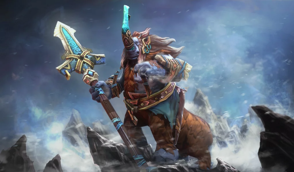 dota 2, magnus, магнус, доспехи, оружие, алебарда, магнорог, носорог, фэнтези