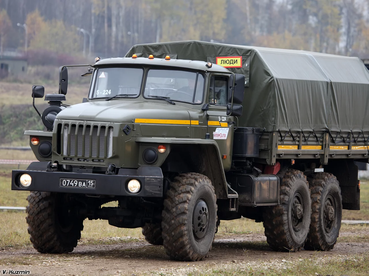 урал 4320, грузовик