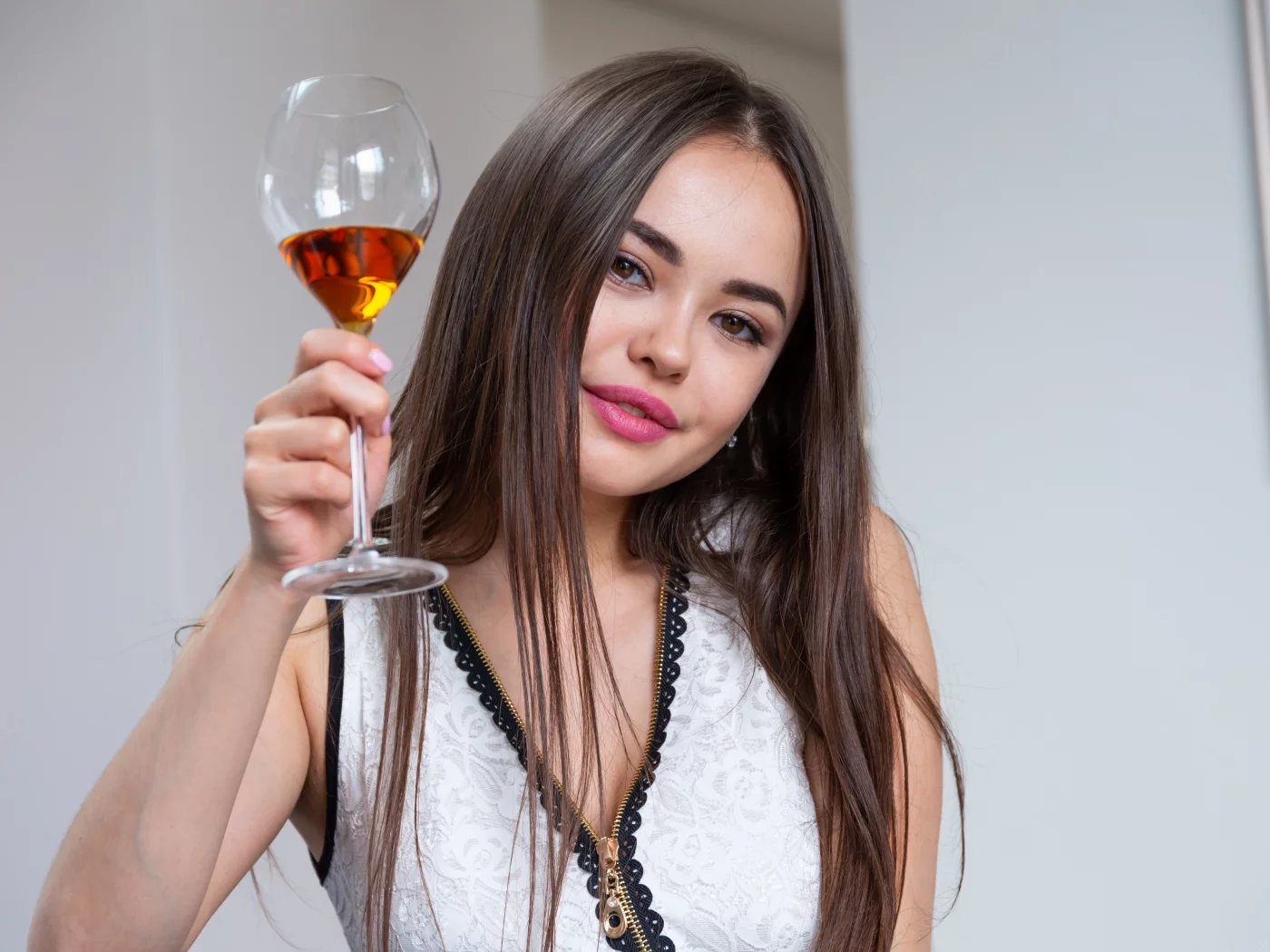 девушка, взгляд красивая