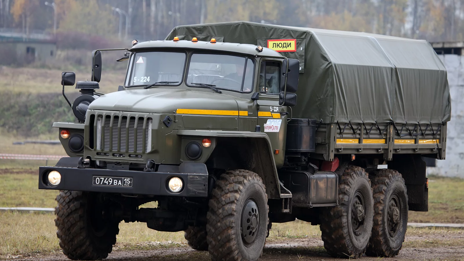 урал 4320, грузовик