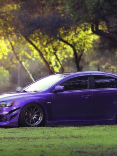 auto, mitsubishi, lancer