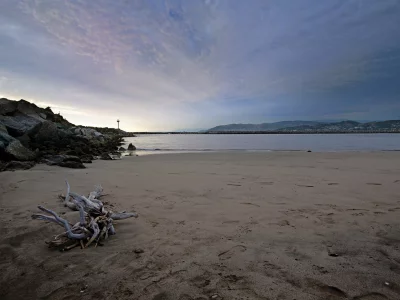 пляж, песок, море