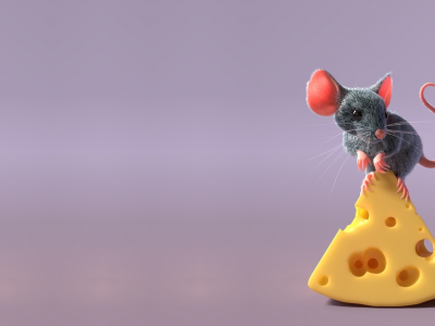 мышка, сыр