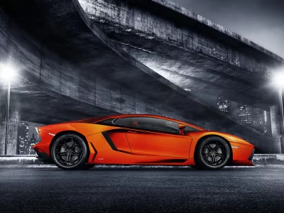auto, lamborghini, aventador