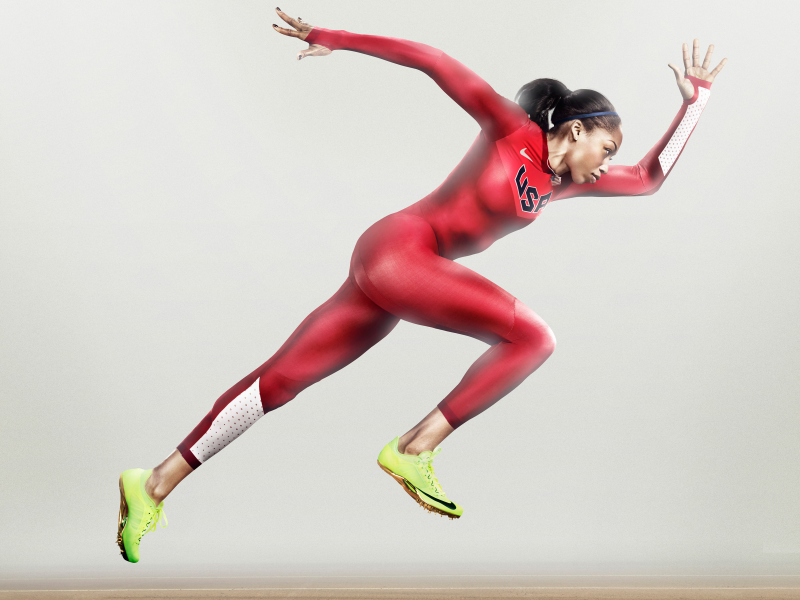 allyson felix, nike, track and field, run, бег