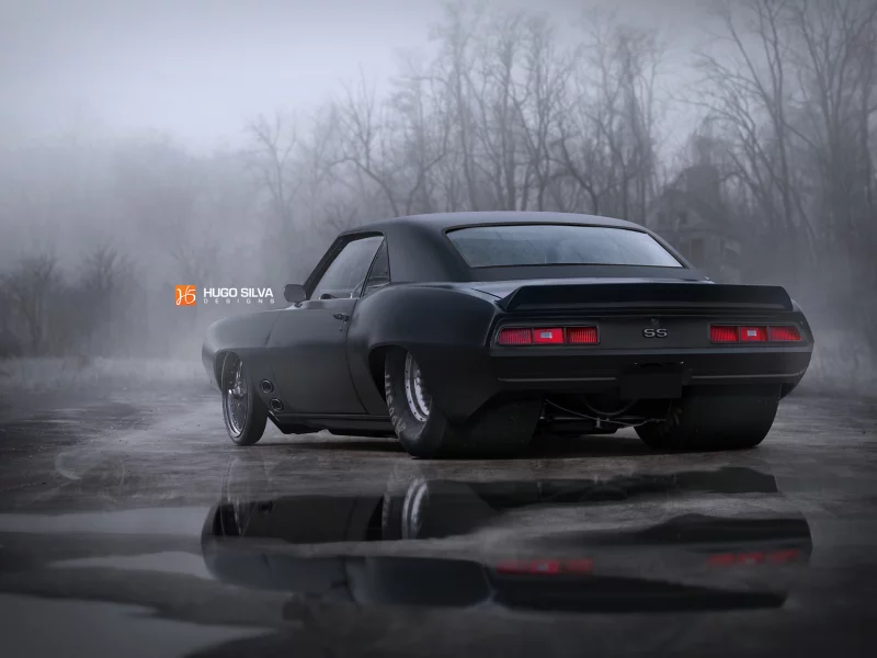 машина, сhevrolet, camaro ss