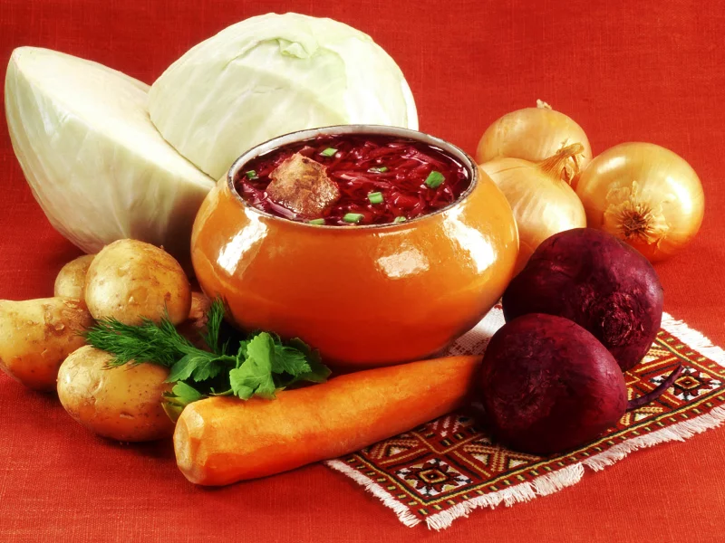 борщ, продукты