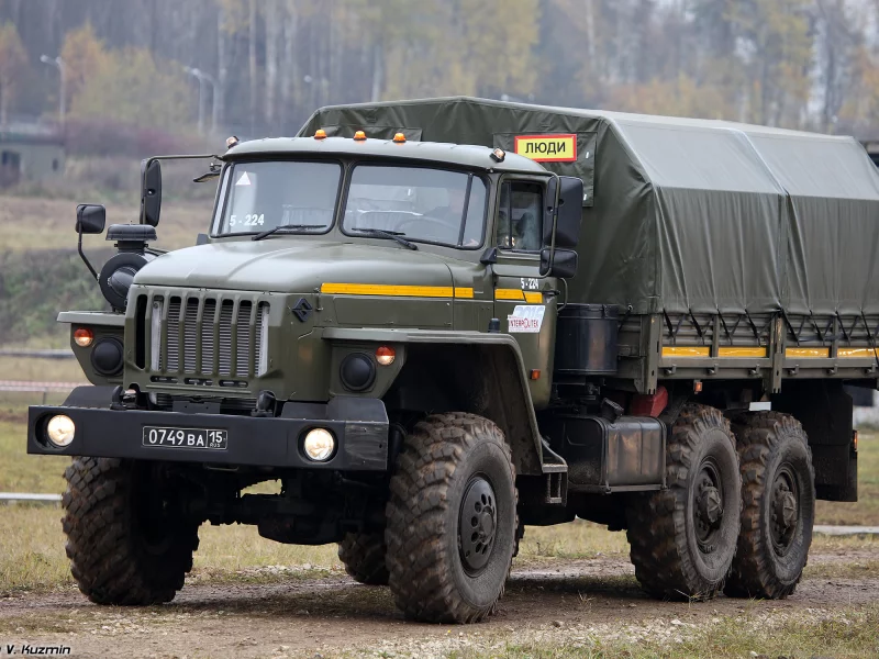 урал 4320, грузовик