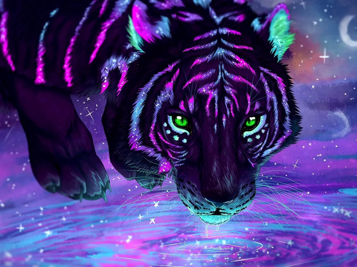 животные, тигр, хищник