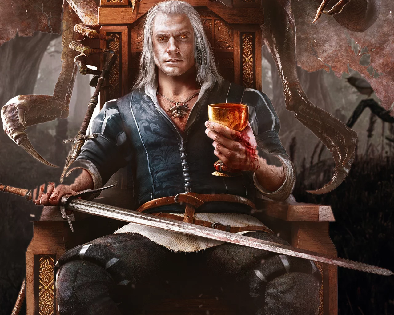 witcher, ведьмак, гарольд