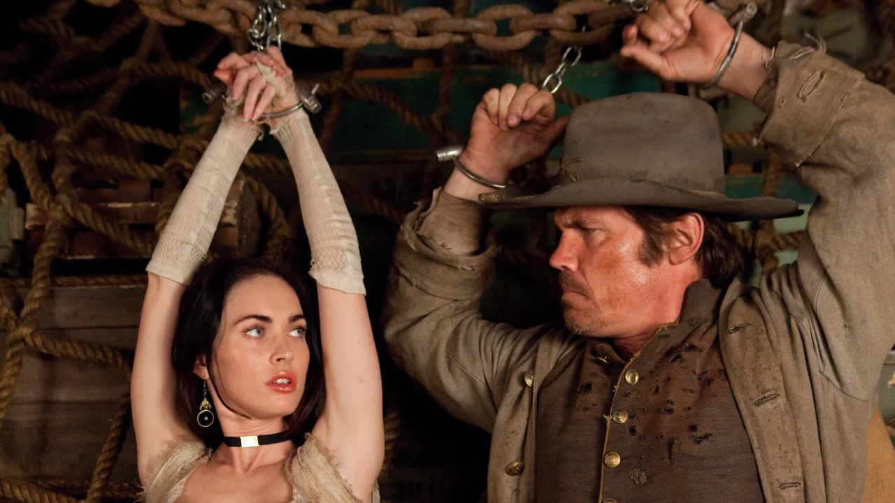 джона хекс, jonah hex, девушка, мужчина