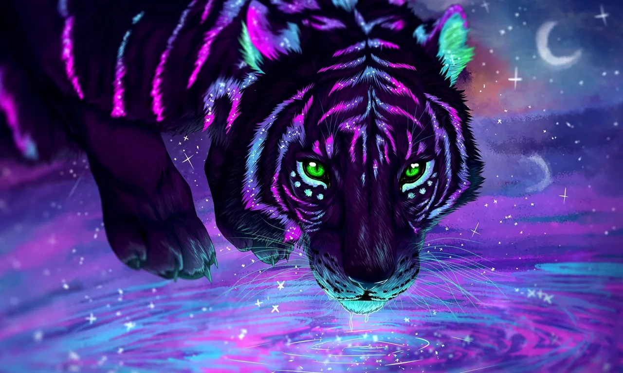 животные, тигр, хищник