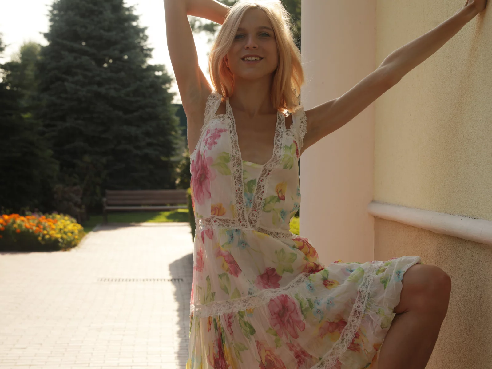 девушка, взгляд красивая