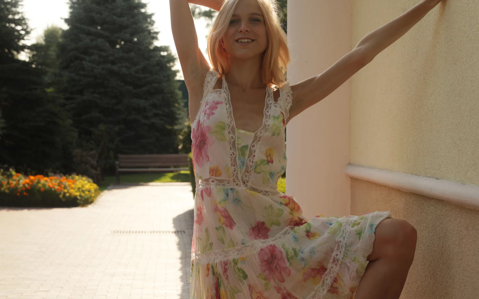 девушка, взгляд красивая