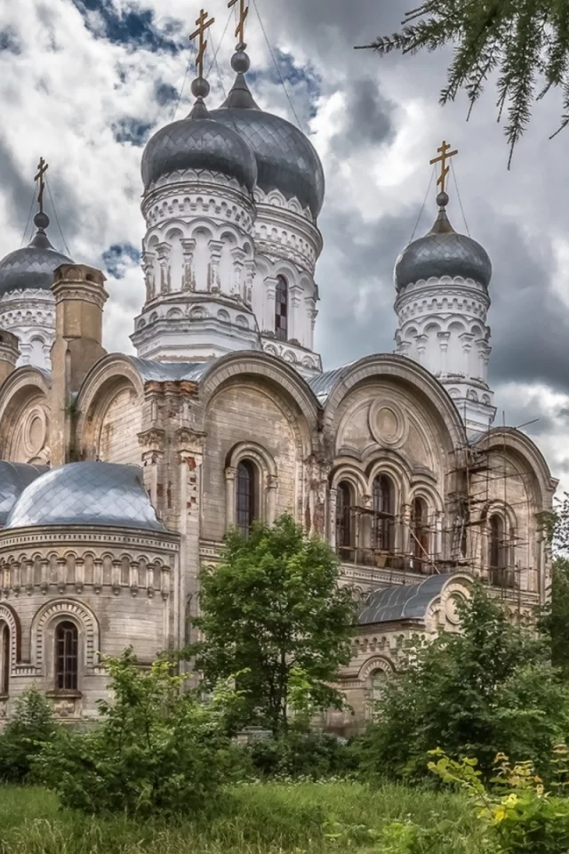 храм, город