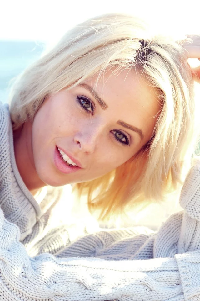 блондинка, alysha nett